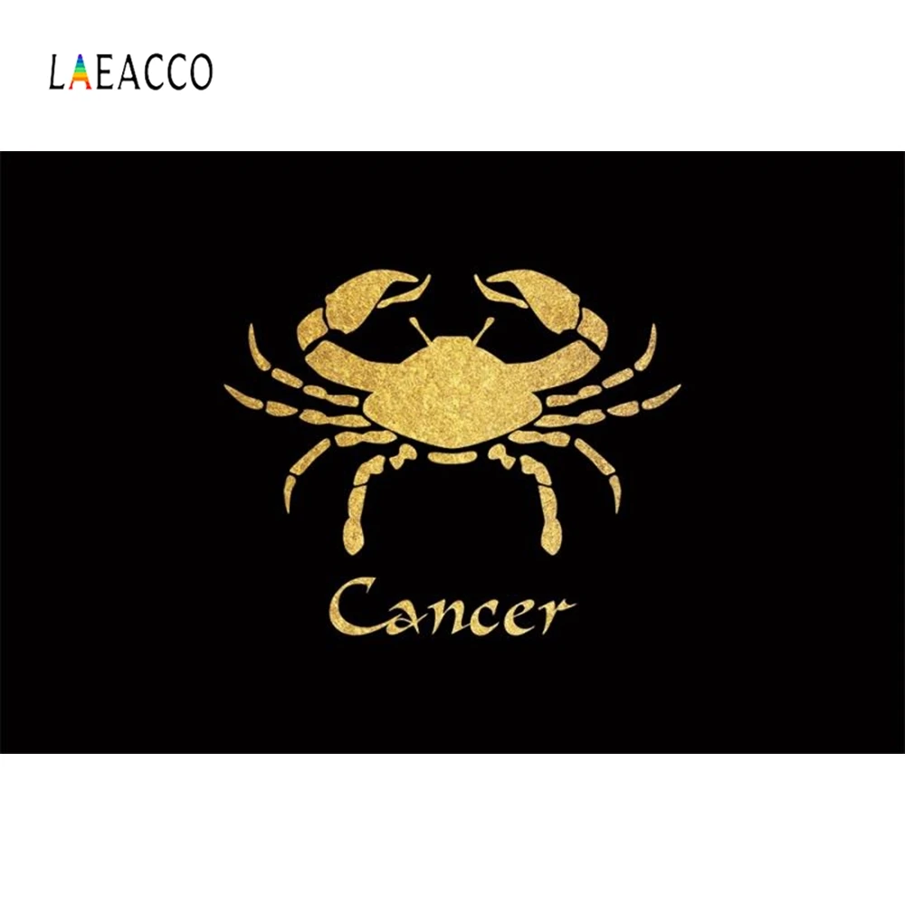 

Laeacco 12 Constellation Black Backdrop Birthday Pary Photography Backgrounds Customized Photographic Backdrops For Photo Studio