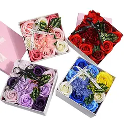Soft Simulation Petals Soap Flower Home Decoration Holiday Gift Rose Carnation Hydrangea Decoration Flower Soft Simulation Petals Soap Flower Home Decoration Holiday Gift Rose Carnation Hydrangea Decoration Flower