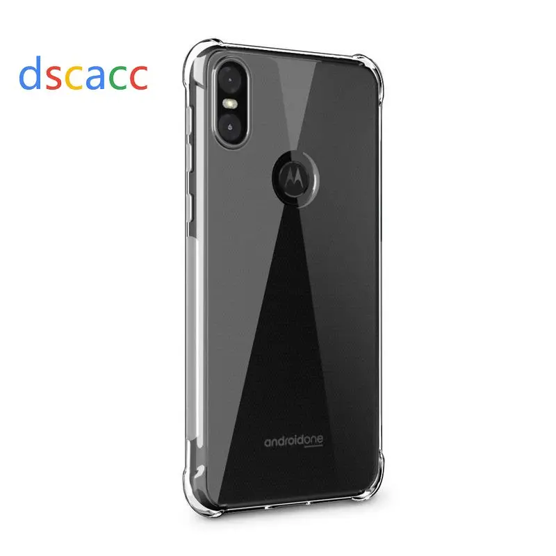 

DSCACC Air Cushion Shock TPU Button Cover Case for Moto G7 Power G7 Z4 Play P40 G7 P30 Note One Power P30 Play One E5 100pcs