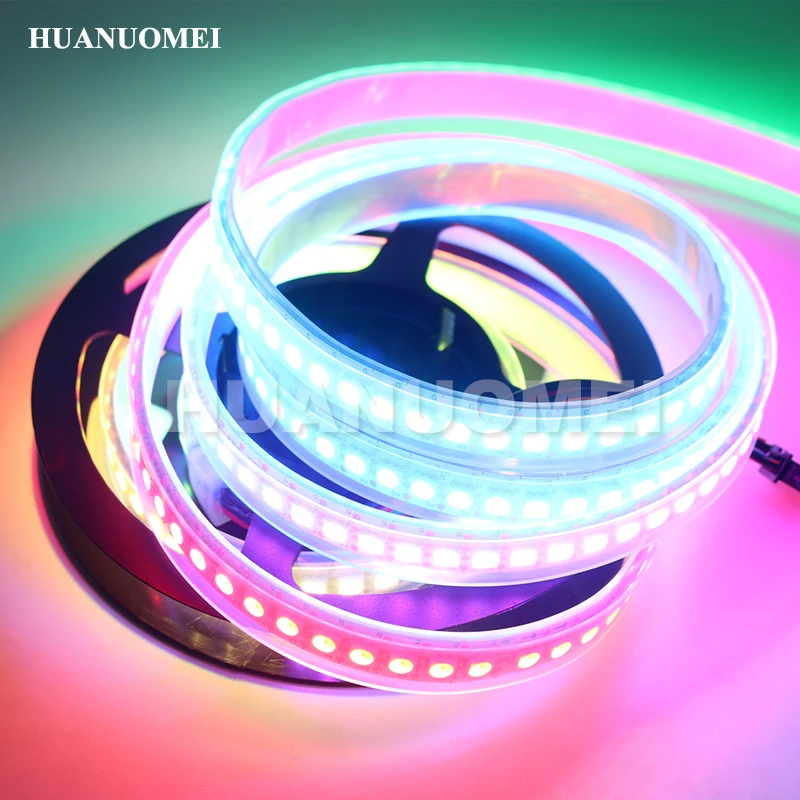 5 в 144 светодисветодиодный s/m SK9822 RGB Светодиодная лента индивидуальная адресная 5050