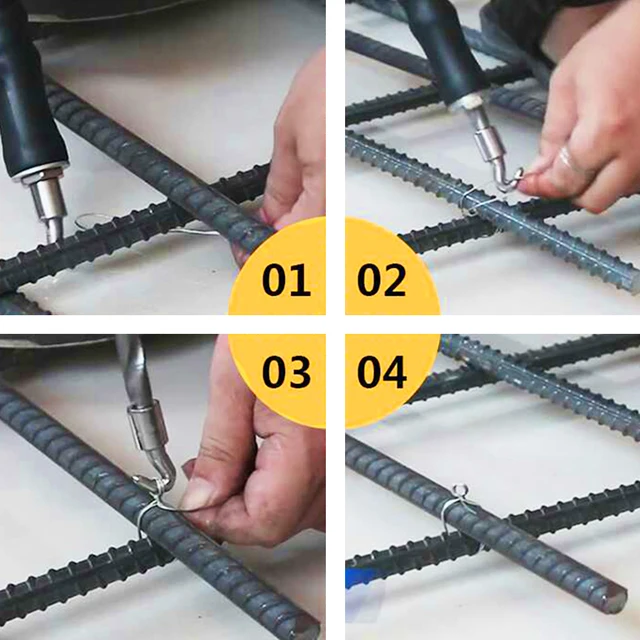 1pc New Rebar Tie Wire Twister Automatic Concrete Rebar