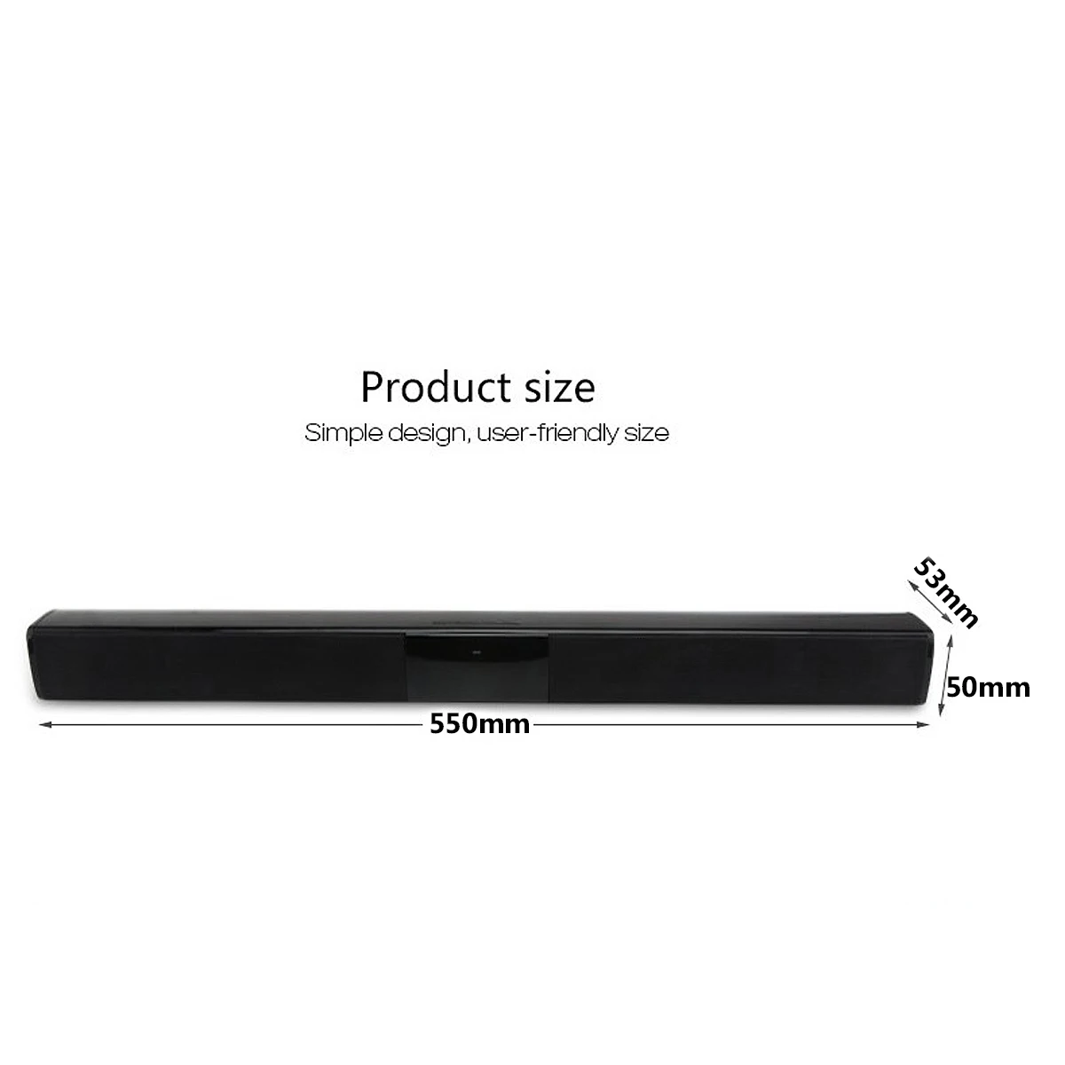 Беспроводная звуковая панель для домашнего кинотеатра 20 Вт bluetooth пульт