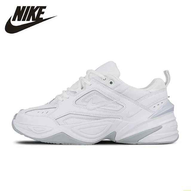 all white nike dad shoes