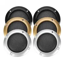 2 шт " динамик декоративная стальная сетка круг автомобильный динамик защитная сетка крышка Горячая
