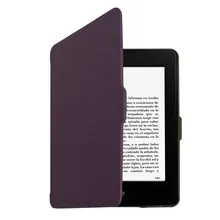 OcioDual Умный Магнитный Тонкий чехол для замены старых и Kindle Paperwhite Gen 9/8/7/6/5/4 фиолетового цвета с украшением