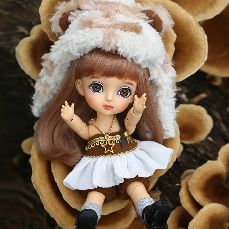 1/8 Lati желтый счастливый BJD SD полимерный корпус полный комплект модель для