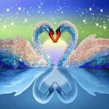 5D Diy Diamond Painting Full Square Abstract Heart Shape Swan Home Decoration Diamond Mosaic Custom Photo and Drop Shipping 5D Diy Diamond Painting Full Square Abstract Heart Shape Swan Home Decoration Diamond Mosaic Custom Photo and Drop Shipping