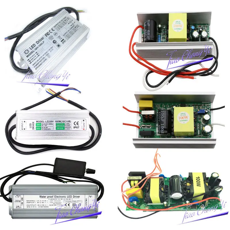 

100W LED Driver DC30-36V 3000mA Transformer Power Supply Adapter for LED Lamps