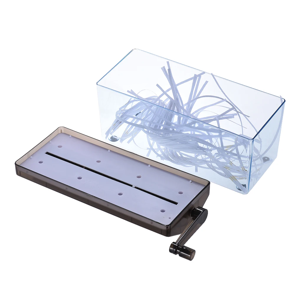 Aibecy A4 //A6 Manual Hand Paper Shredder 9 Document File Handmade Straight Cutting Machine Tool for School Office Home Use