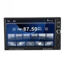7 дюймов Автомобильный видео плеер Bluetooth Сенсорный экран MP5 Радио HD плеер Поддержка обратного видео вход HD заднего вида пульт дистанционного управления Горячий