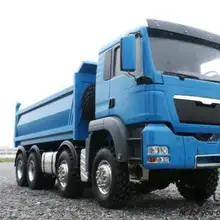 LESU MAN 8*8 гидравлический RC самосвал Модель двигателя ESC Servo 1/14 DIY Tmy автомобиль TH02006