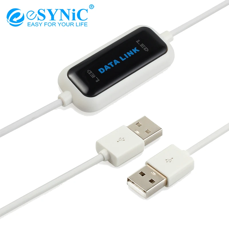 ESYNiC Data Link кабель передачи файлов 480 МБ/с./с USB 2 0 ноутбук ПК к онлайн | Электроника