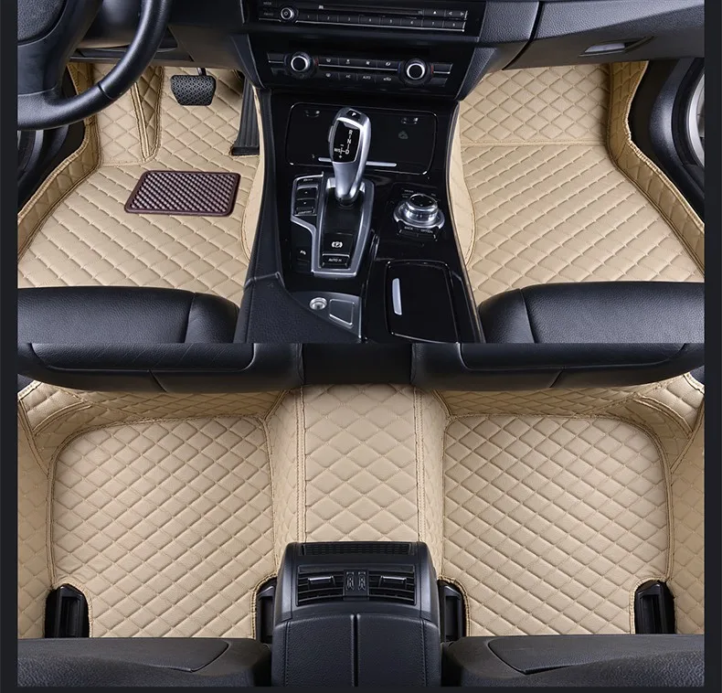 

For BMW X3 E83 2003 2004 2005 2006 2007 2008 2009 2010 Car Front Rear PU Leather Floor Mats Set Liner Waterproof 5 Seat Mat