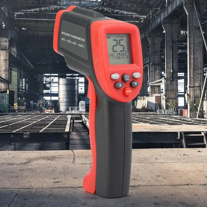 WT700 Digital Laser Thermometer Infrared Temperature Tester Temperature