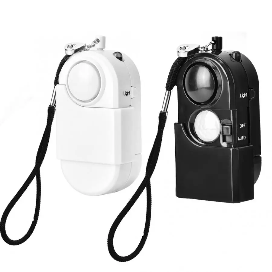 

120dB Personal Alarm Security Alarm Girls Self Protection Anti-Wolf with LED Light on sale