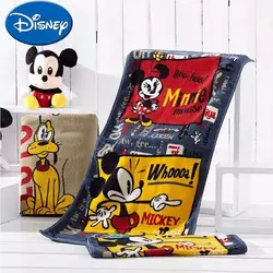 Disney Микки и Минни Маус 34x76 см Хлопковое полотенце для лица милые детские, для малышей; Полотенца мультфильм новорожденных Детская HandkerchiefD8003FT