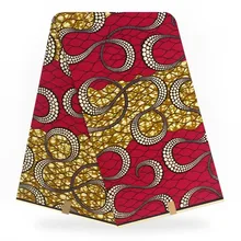 Гарантированный настоящий голландский настоящий воск настоящий парафинированная ткань с Африканским принтом хлопок pagne africain горячий воск настоящий