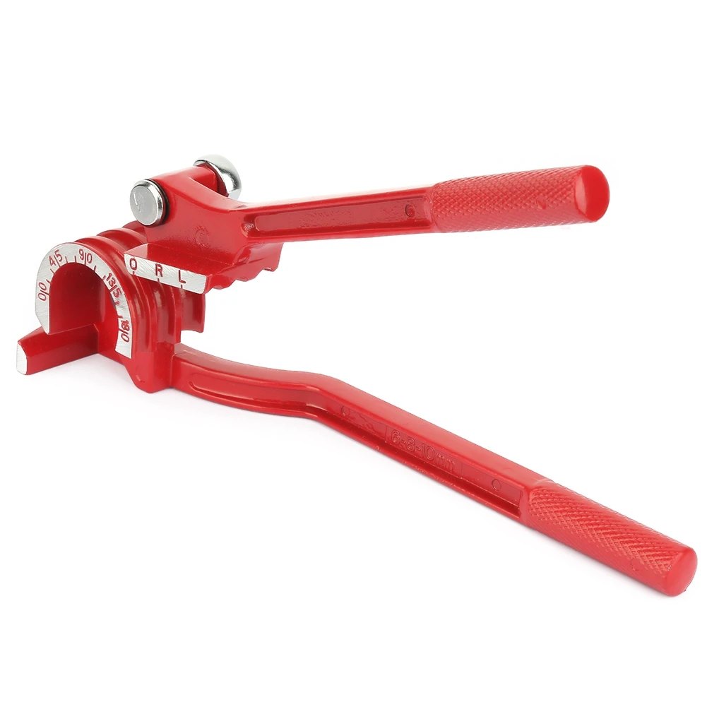 

Manual Bender Hand Bending Tool Pipe Tube Bender Bending Machine 6mm/8mm/10mm 180 Degrees Pipe Bender