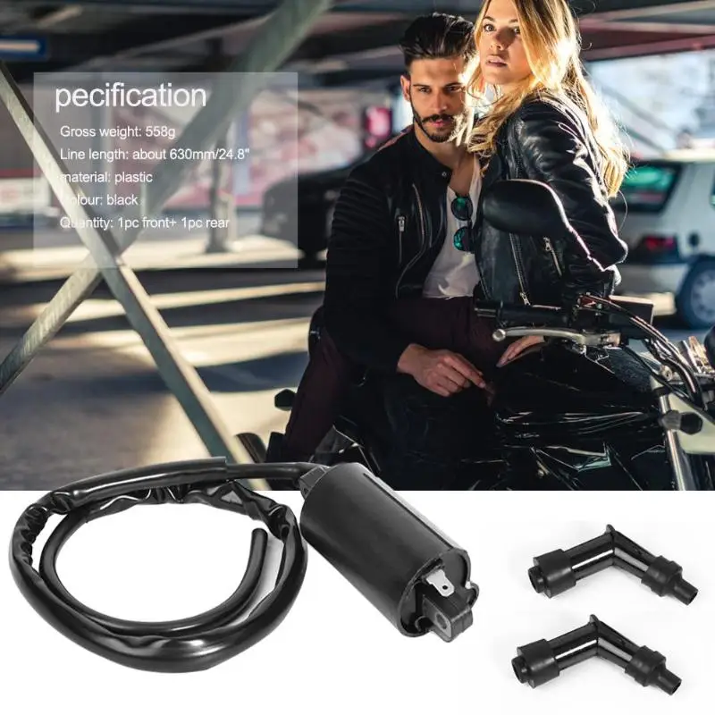 Передние + задние катушки зажигания мотоцикла для Suzuki VS1400 Intruder 1400 87 14 аксессуары