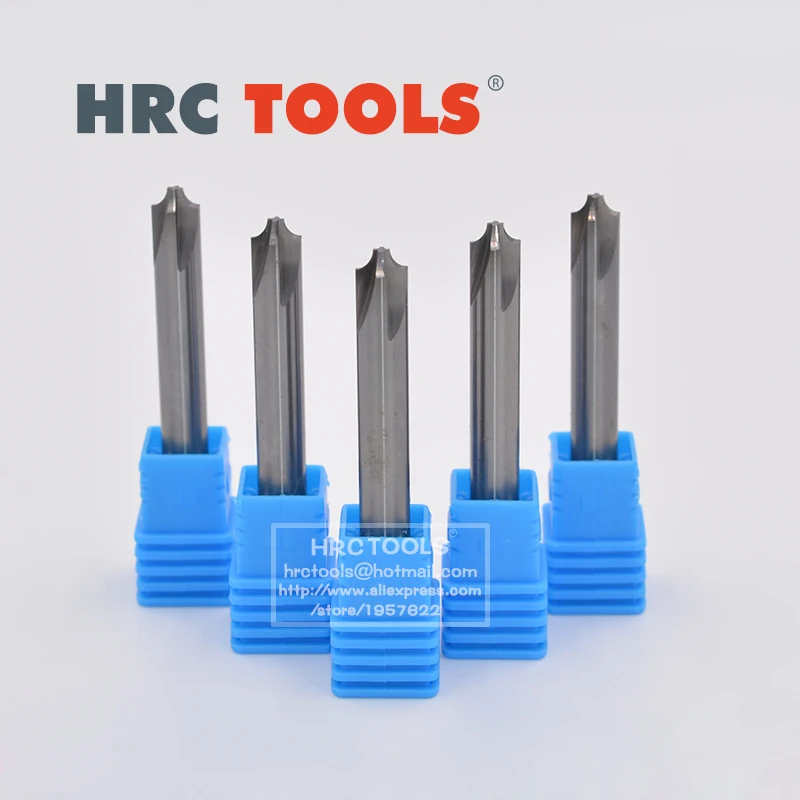 

F3-4DxR1x50L HRC55 Corner Rounding End Mills Endmill Tool Milling Cutter 4Flutes