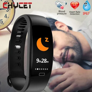 

Smart Band Waterproof Heart Rate Monitor Fitness Tracker Watch Blood Pressure Call Reminder Pulsmeter Watch Activity Tracker