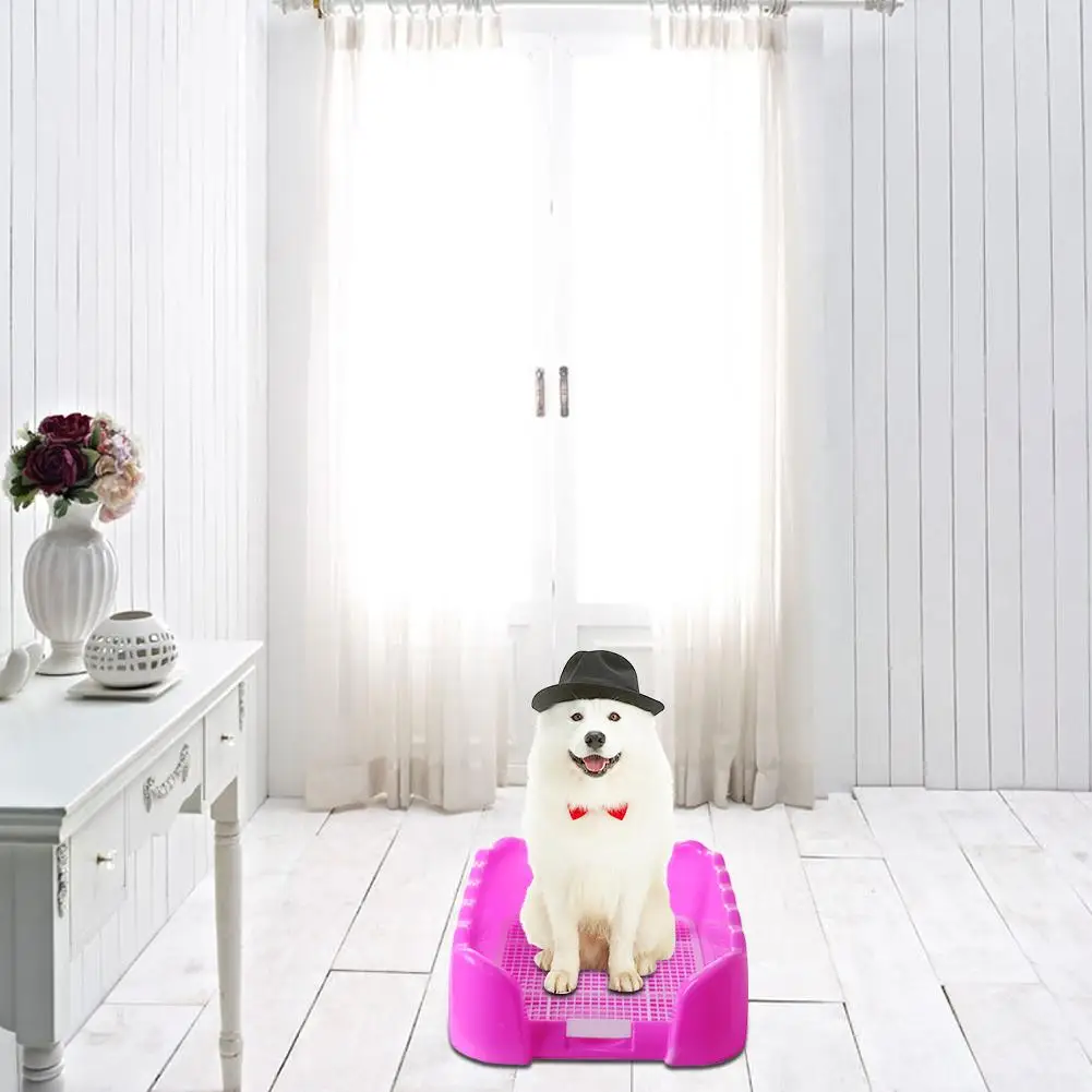 Portable Pet Toilet Dog Toilet Small And Medium Dog Potty With Fence And Pee Post Odour Resistant For Indoor And Outdoor Use Portable Pet Toilet Dog Toilet Small And Medium Dog Potty With Fence And Pee Post Odour Resistant For Indoor And Outdoor Use