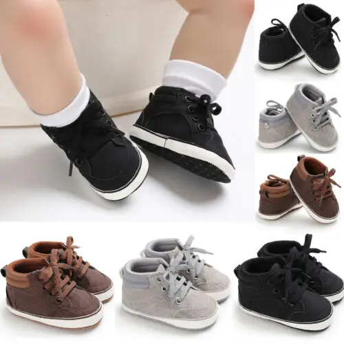 

Warm Baby Shoes Toddler Boys Girls Anti-Slip First Walker Casual Trainer Sneaker