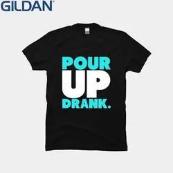 Мода Pour Up Drink Tshirt Man с коротким рукавом Comical мужская футболка мужская Funky Camisas Baratas Kawaii хип-хоп Топы