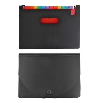

12 Pockets Expanding Files Folder Accordion A4 Paper Size File Organizer