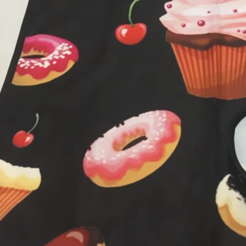 Gelato Donut Delizioso Dessert Il Personale del Negozio di Vestito Up di Bellezza Da Cucina Abiti Indumenti Protettivi Genitore-Bambino Attività Grembiule