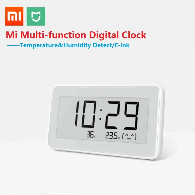 Xiaomi Mijia BT4.0 беспроводной умный электрический цифровой гигрометр часы термометр