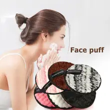 6 шт удаления макияжа Puff удаления макияжа Косметическая пуховка набор из микрофибры тканью для удаления многоразовые очищение и уход