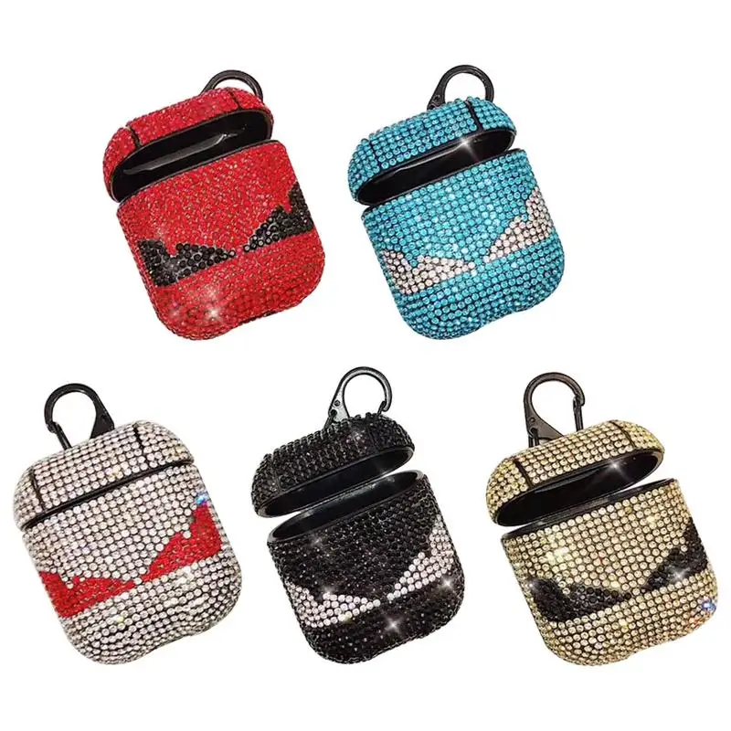 

Rhinestone Protective Cover for Airpods Earbuds Earphone Wireless Bluetooth Headset Storage Case Shell Drop-proof Box