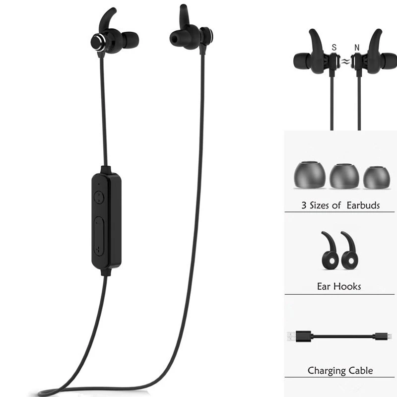 2019 новые модные беспроводные Bluetooth Ver 4 2 В Ухо водонепроницаемые свободные