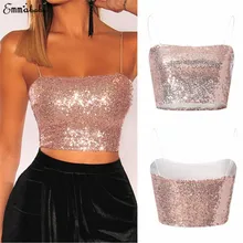 Новые однотонные тонкие женские майки с пайетками, топы, летние хлопковые майки без рукавов на бретельках, женские футболки, сексуальный топ, модная жилетка, одежда