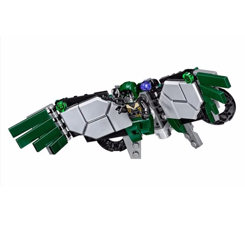 2019 marvel super heroes Beware Vulture ironman compatible legoING spiderman avengers figures Building Blocks Toy 76083 gift kid