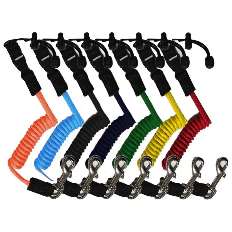 

Kayak Canoe Paddle Leash Surfboard Surfing Leash Rope Elastic Safety Leash Fishing Rod Rowing Boats Lanyard Random Color
