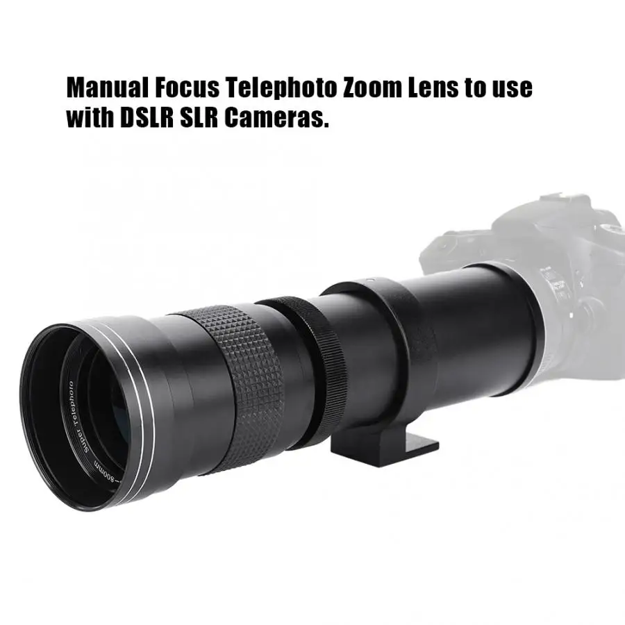 

420-800mm F/8.3-16 Telephoto Lens Manual Zoom Lens for Canon for Nikon for Sony for Pentax DSLR Camera Hot