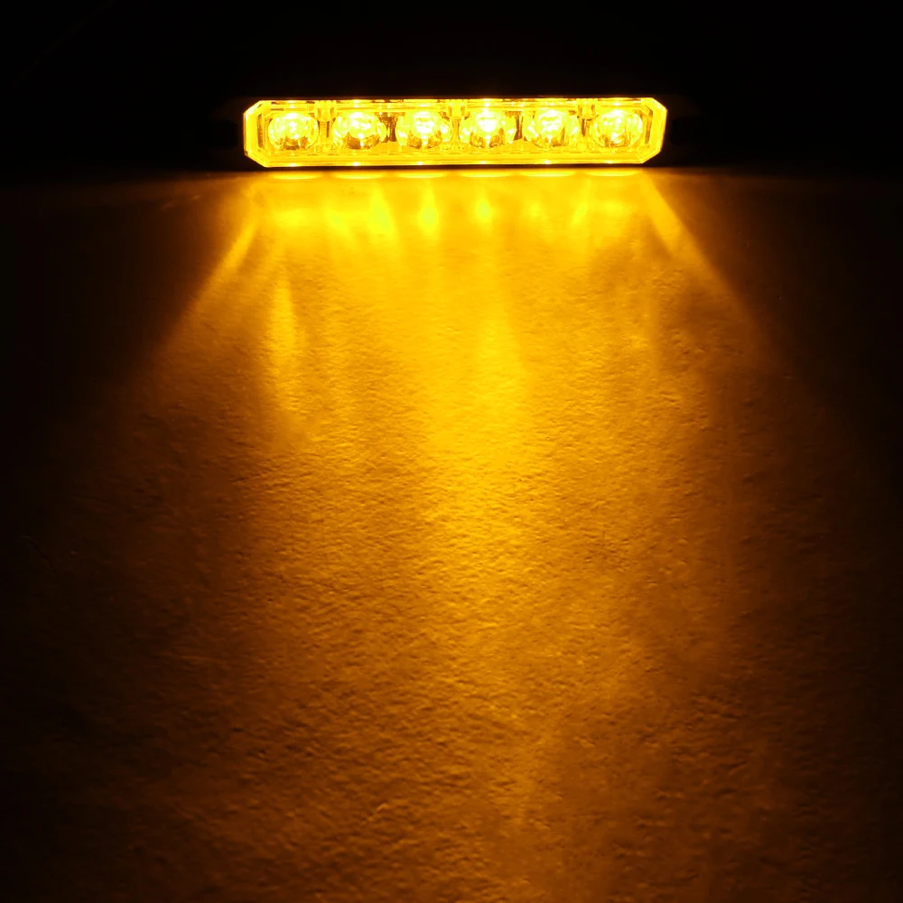 Ультра-тонкий аварийный светильник, стробоскоп Предупреждение ющий светильник, стробоскоп 24 В, контактное светодиодное автомобильное освещение светильник, бар, аварийный мигающий