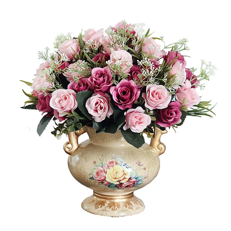 

Para Casa Vasi Decorativi Ceramic Cam Vazo For Wedding Vaso De Flor Teraryum Home Decoration Accessories Modern Flower Vase