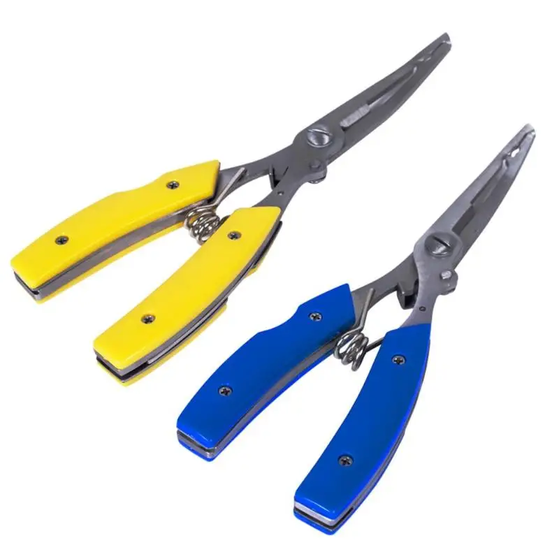 Stainless Steel Portable Fishing Pliers Split Ring Cutters Fishing