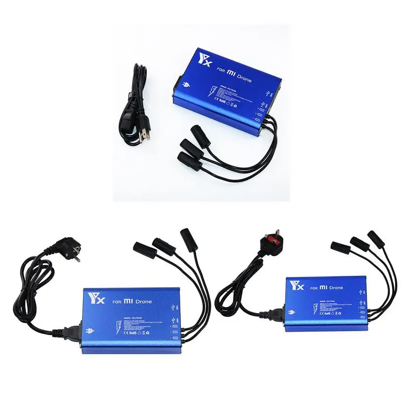 

5-in-1 Battery Multi Charger Parallel Charging for XIAOMI MI Drone Quadcopter