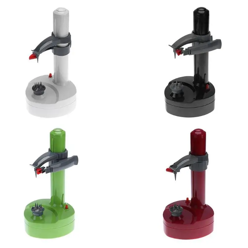 

Multifunctional Automatic Stainless Steel Electric Peeler Rotating Fruit Vegetable Cutter Battery Powered Potato Peeling Machine