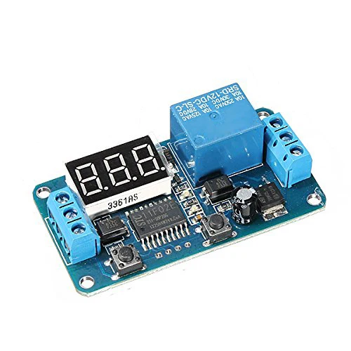 

DC 12V LED Display Digital Delay Timer Control Switch Module PLC Automation