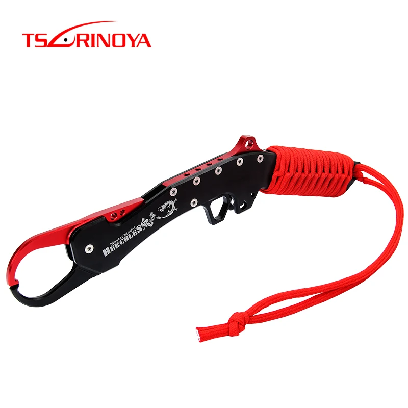 

TSURINOYA Fishing Gripper HERCULES 285mm/168g Aluminum alloy Fish Grip Grabber Portable Fishing Lure Capture Tool
