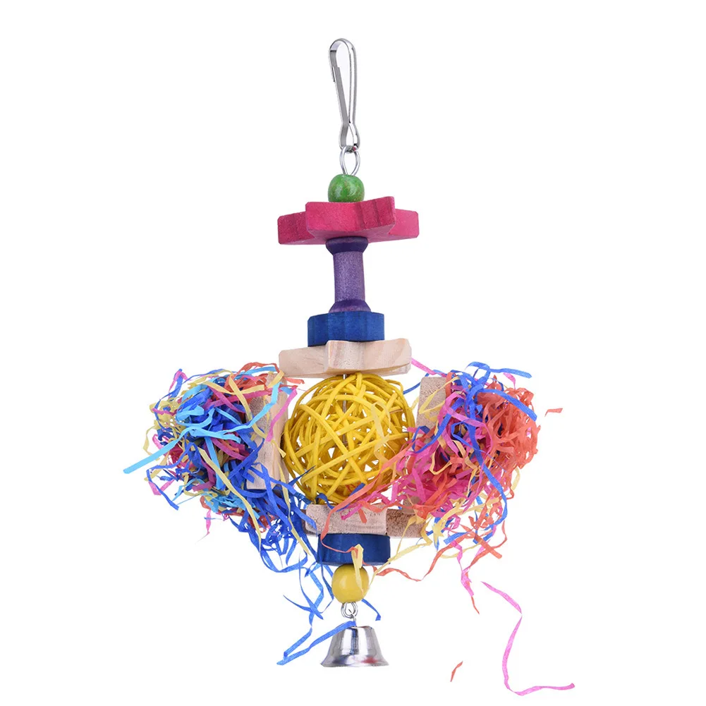 Hot Foraging Star Toy Parrot Cage Cages Shredder Cockatiel Conure