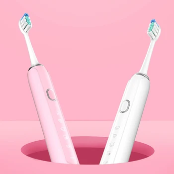 

Electric Toothbrush Five-Speed Tooth Cleaning For Adults And Children Universal 37000 Times / Minute Oral Cleaner Wireless Ind