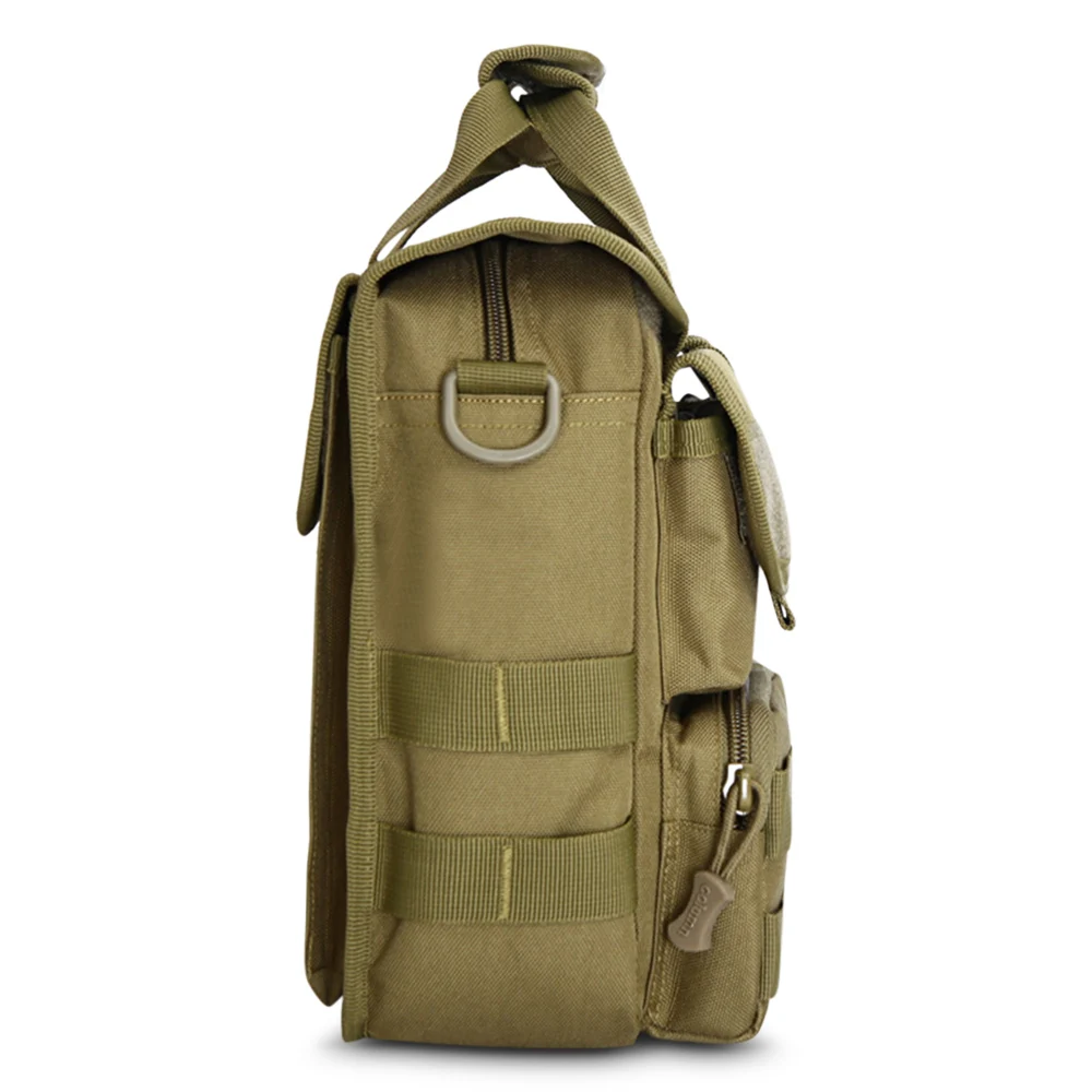 Di Spalla Portatile Impermeabile Backpack Nylon Libero Militare Sacchetto light Khaki Dello Del Black Esterno Backpack Computer Borsa Tattico Zaino Della Cavaliere Messaggero Multifunzionale PFw7Iwqx