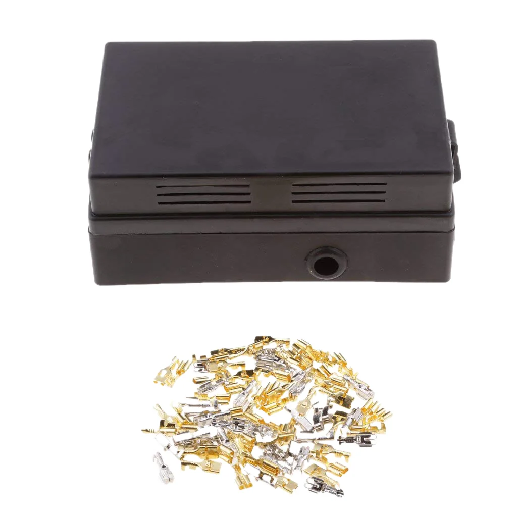 

Automotive 18 Way Fuse Relay Box Holder Block Circuit Protector Terminals