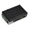Корпус для Raspberry Pi 4, алюминиевый корпус для Raspberry Pi 3, корпус с двойным вентилятором, теплоотвод для Raspberry Pi 4, 3, Модель B, 3B Plus ► Фото 2/5